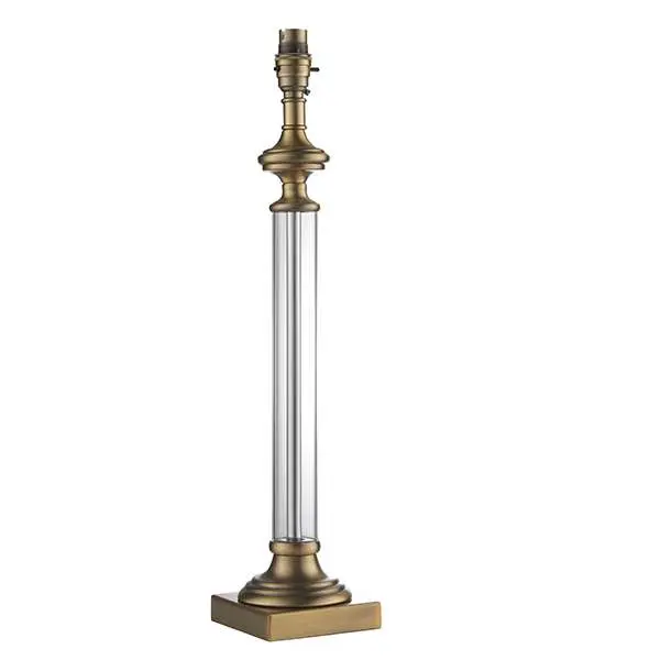 Avebury Antique Brass Table Lamp Base Only