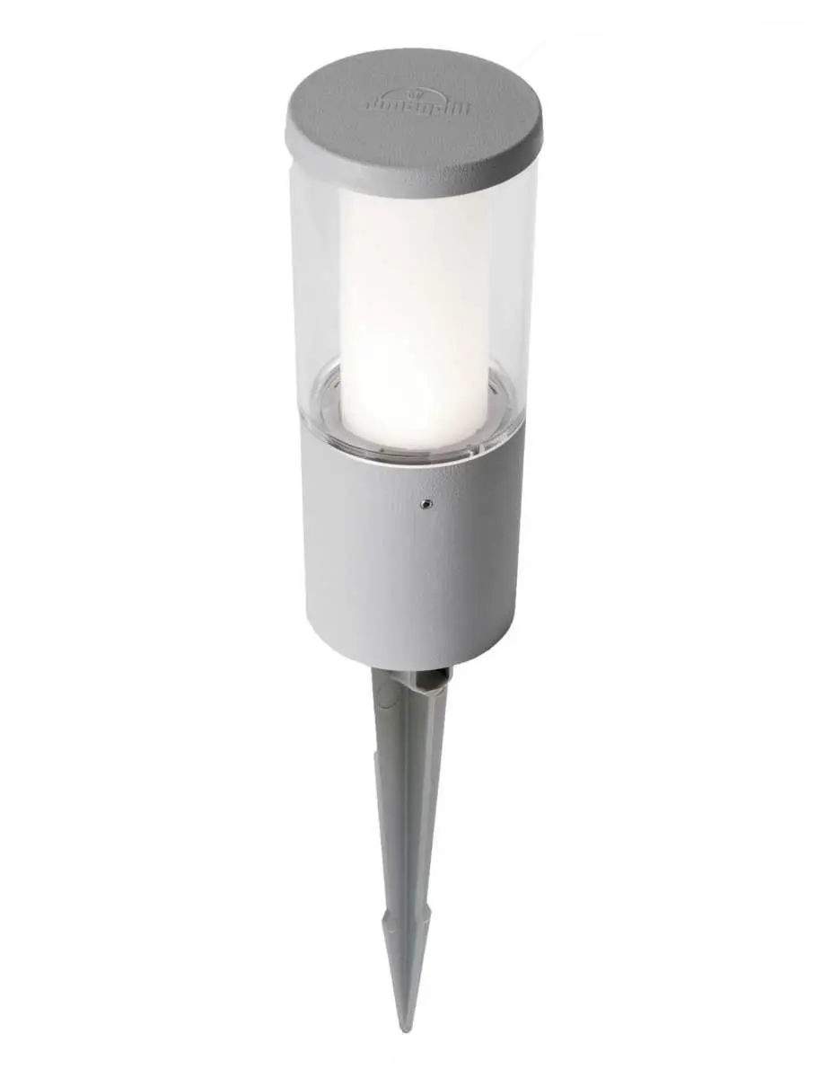Carlo Grey Clear LED 3.5W Bollard Spike Light
