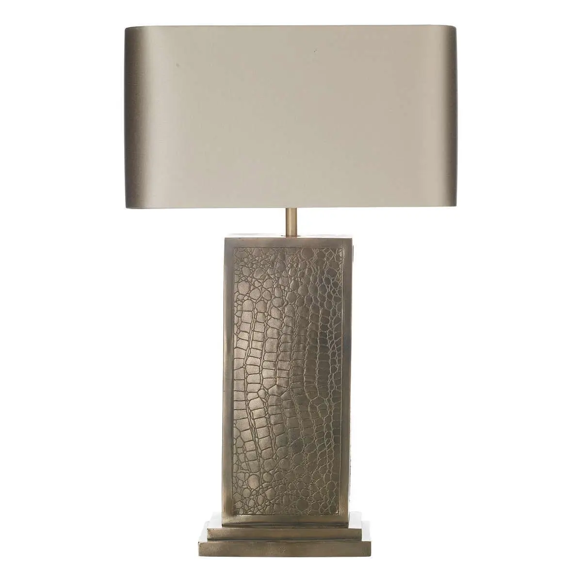 Croc Table Lamp Bronze