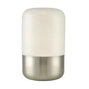 Deacon Touch Table Lamp Satin Nickel