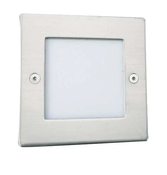 Square LED Recessed Wall Light